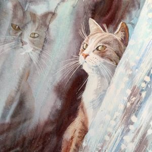 El gatito que conoce el secreto