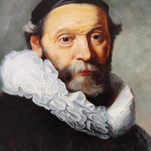 Una copia de un retrato de Rembrandt