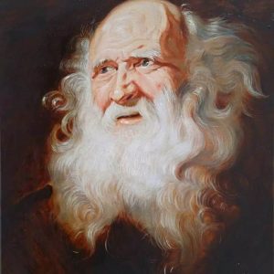 El anciano, copia de Rubens