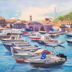 Paisaje marino de Turquía